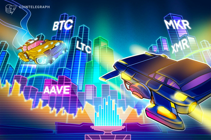 BTC跌破了3.1万美元 LTC、MR、AAV和MKR呈现出看涨的势头