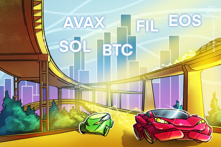 SOL、AVA、FIL和OS或有新突破 BTC 比特币可能再次冲击31000美元