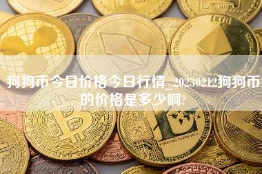 狗狗币今日价格今日行情_20230212狗狗币的价格是多少啊?