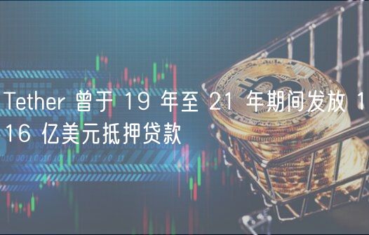 Tthr 曾于 19 年至 21 年期间发放 116 亿美元抵押贷款