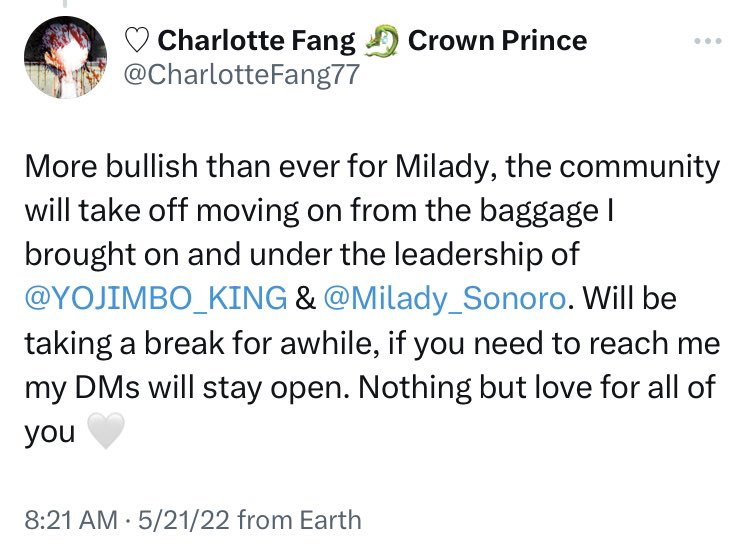 马斯克喊单的Milady出现内斗，互相指责挪用资金