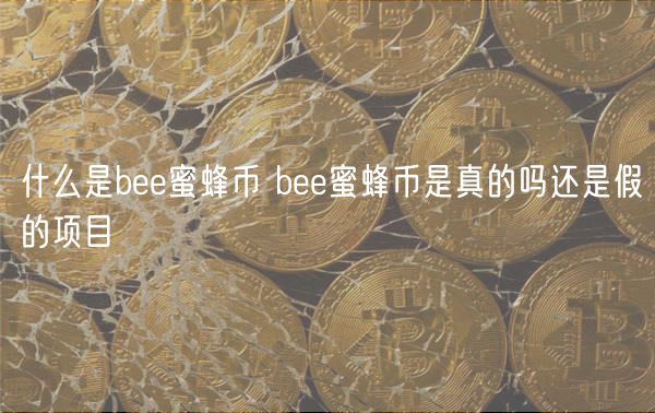 什么是b蜜蜂币 b蜜蜂币是真的吗还是假的项目