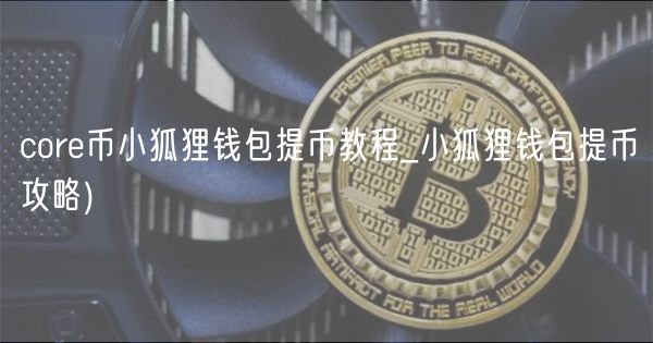 cor币小狐狸钱包提币教程_小狐狸钱包提币攻略