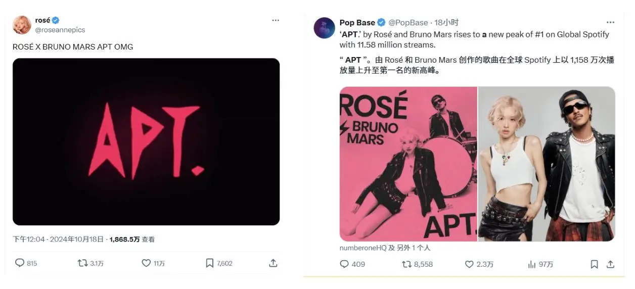 全球爆火同名歌曲推高 APT 热度，值得关注的生态项目哪些？